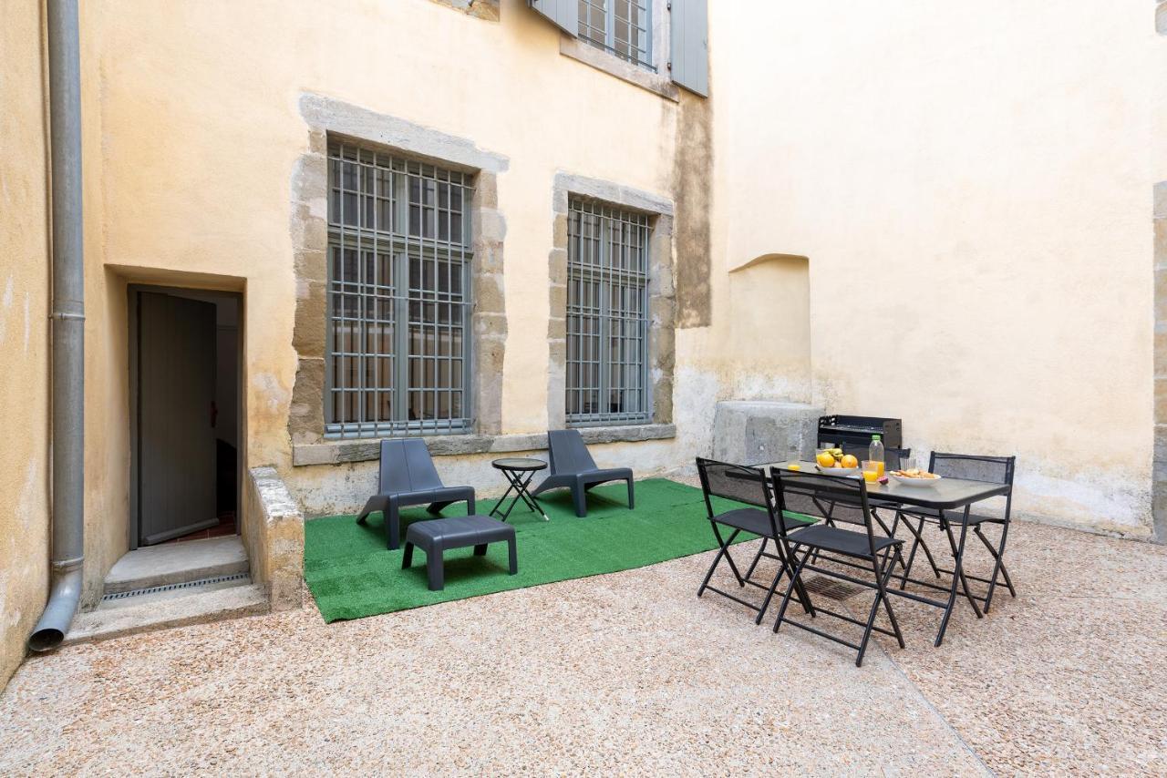 Superbe Appartement Avec Cour Dans La Bastide Carcassonne Buitenkant foto